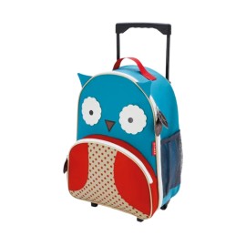 Mochila Skip Hop Con Ruedas Zoo Búho Azul