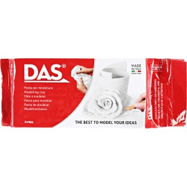 PASTA PARA MODELAR DAS BLANCA 1 KG
